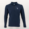 Sterling Solid - 1/4 Zip Pullover - Blue, XL image