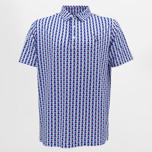 Printed Performance Polo - Lighthouse, S image
