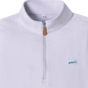 Newport - 1/4 Zip Pullover - Heather Purple, S image