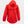 Back view of the Golfish offshore rain jacket in red