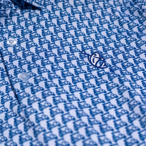 Printed Performance Polo image 1
