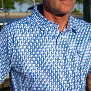 Printed Performance Polo image 2